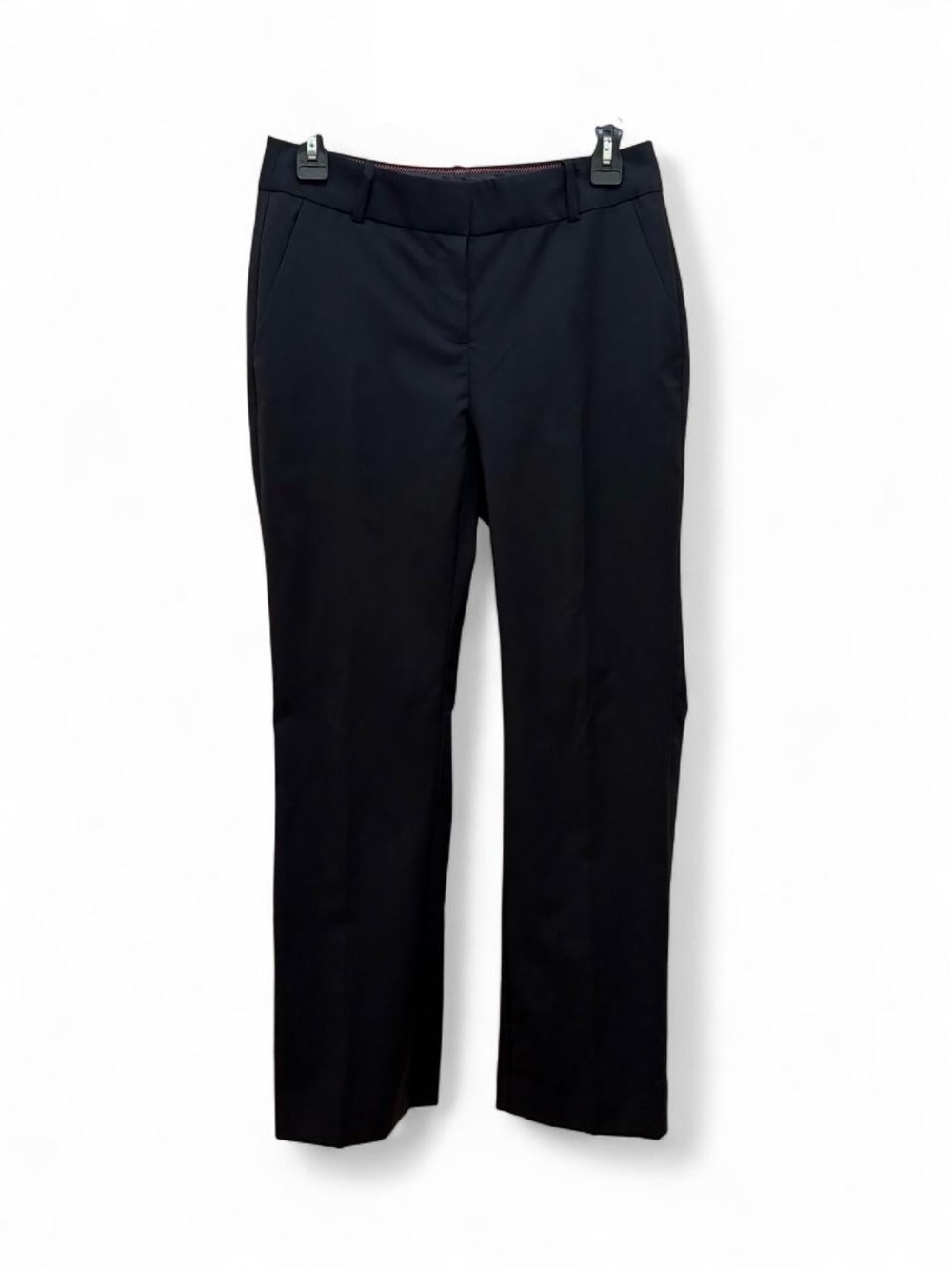 J. Crew NEW Black 100% Wool Hutton Trouser Pants Size 2P Business Casual Career